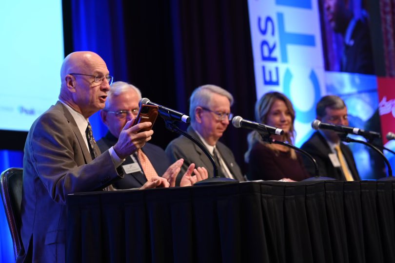 Legislative, business leaders promote tax-cut Amendment 2 during state chamber summit
